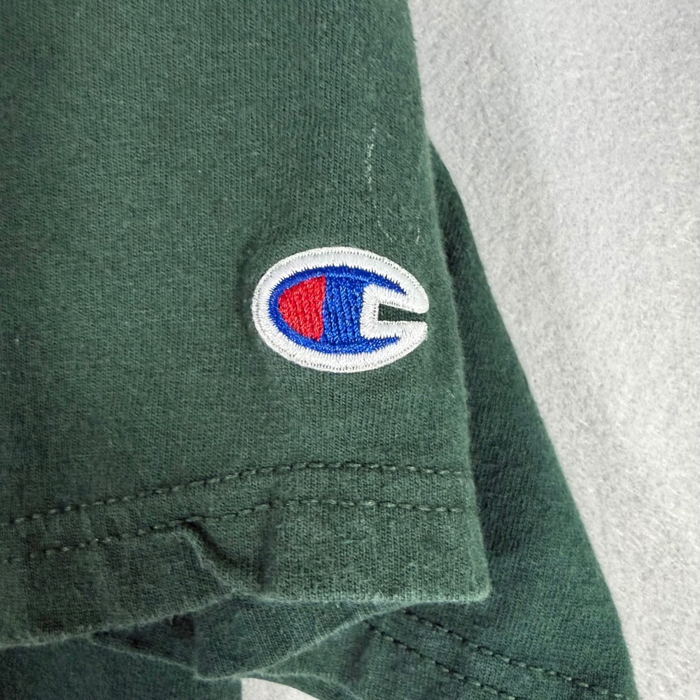 90s Champion Graphic Tee Mens XL Green Ashland Track Club Distressed - Picture 4 of 6